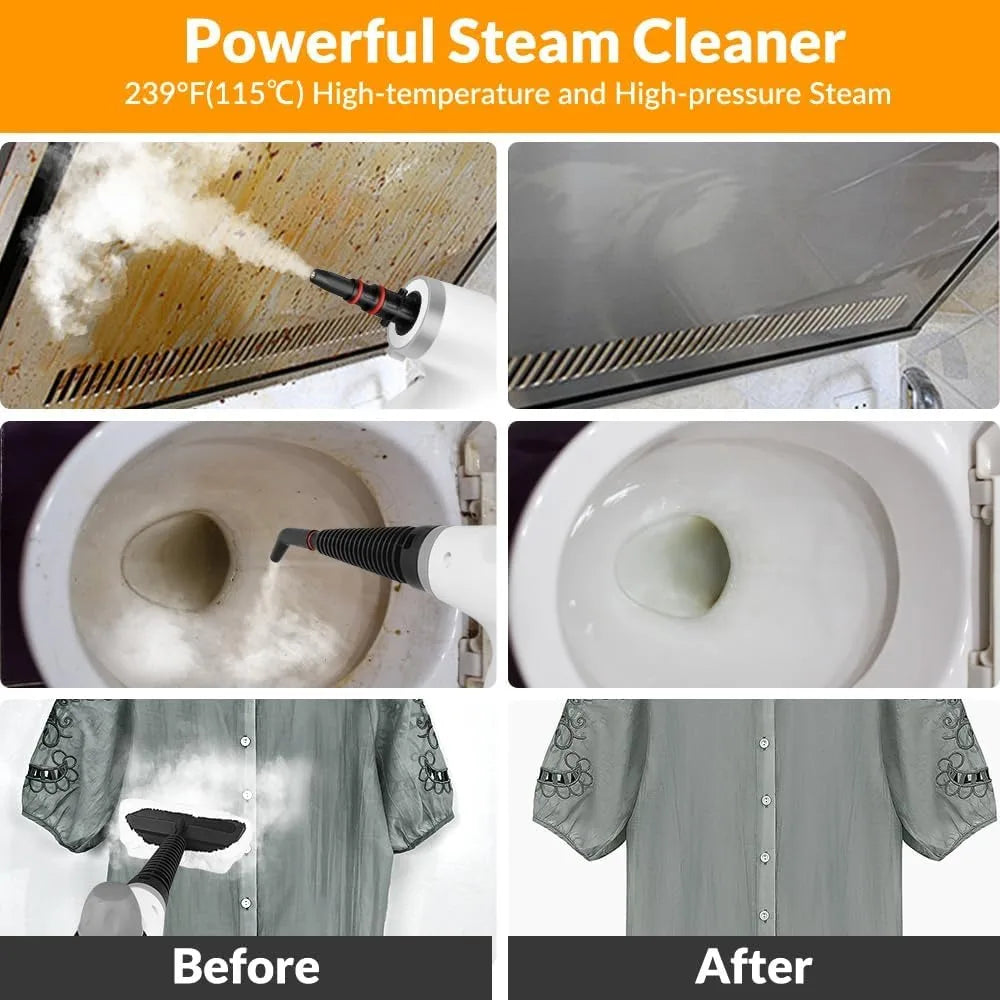 SteamPulse Pro™ – Portable Handheld Steamer for Home & Clothes